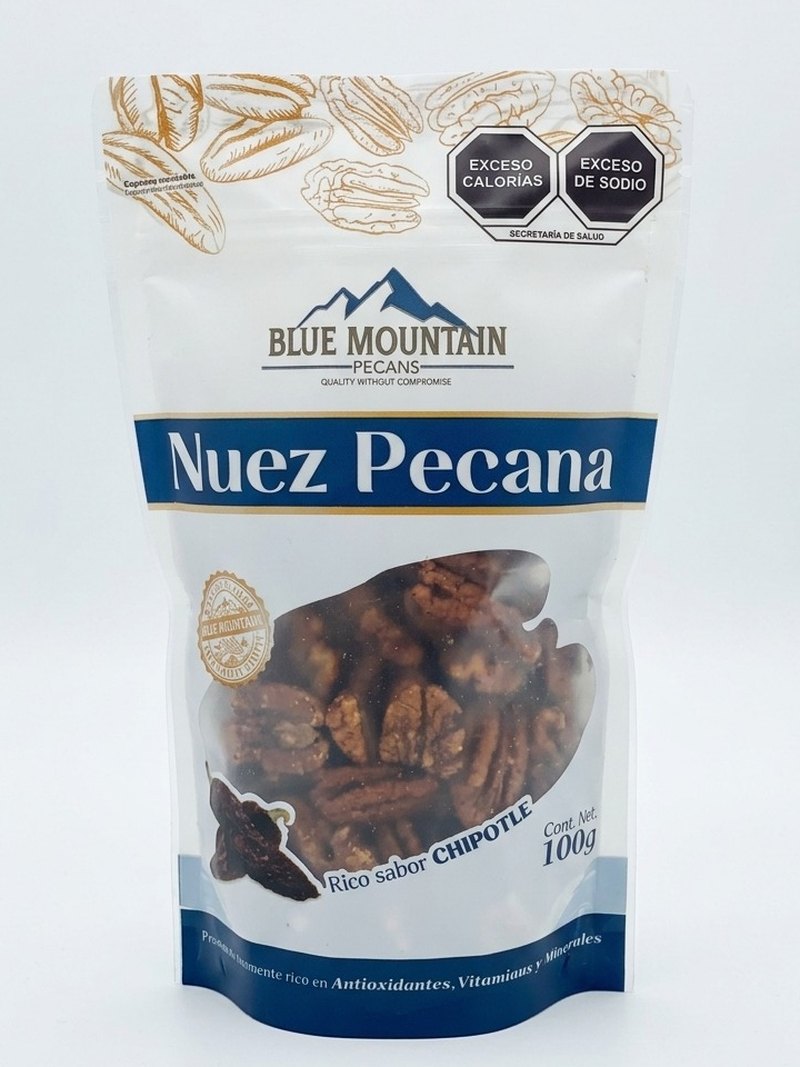 Nuez pecana sabor chipotle, 100 g