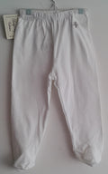 pantalón liso con pie, unisex