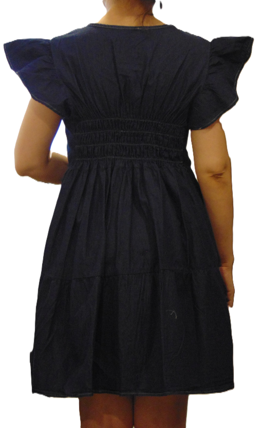 Vestido de Mezclilla a la Rodilla para Mujer – Estilo Denim Elegante