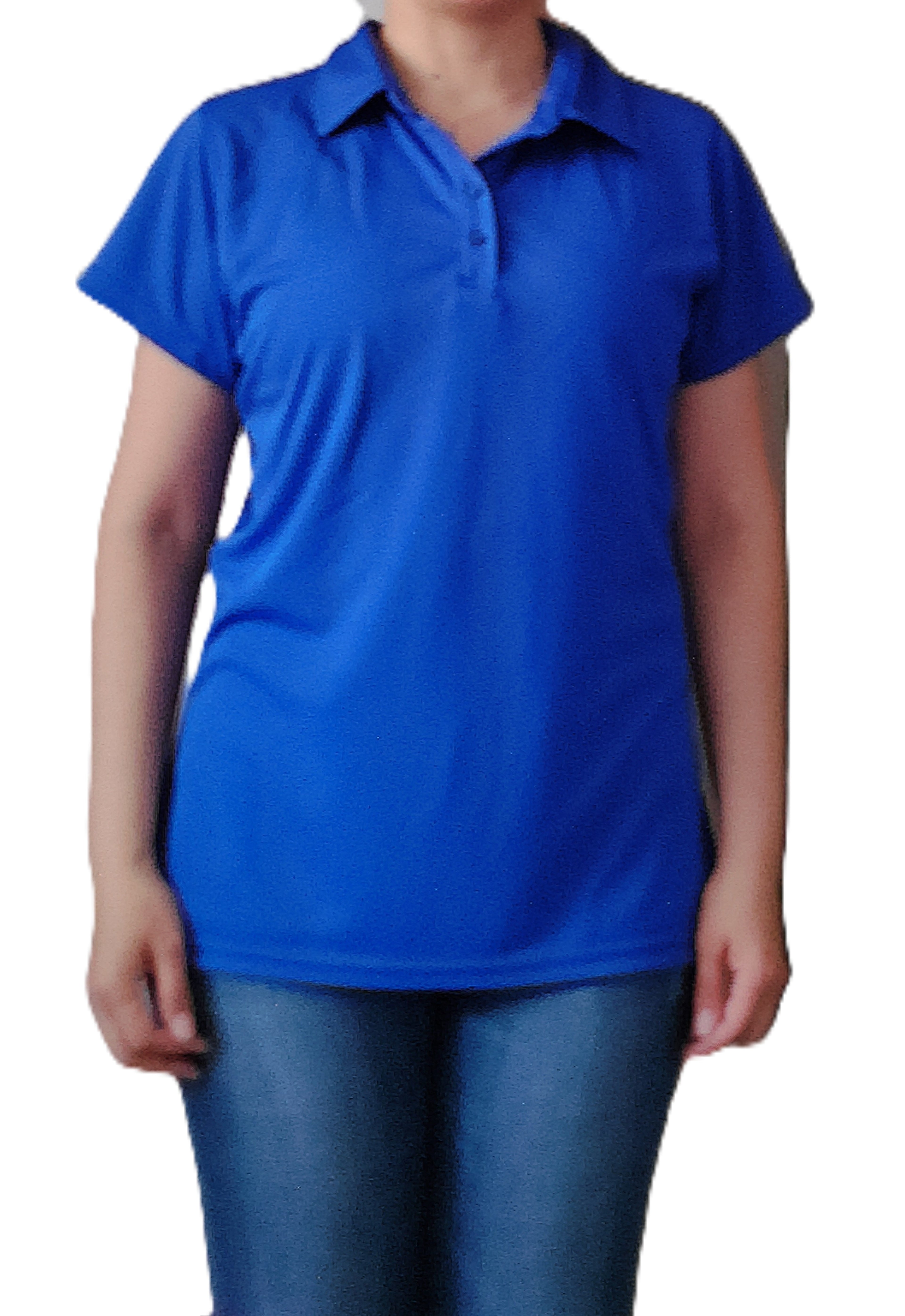Playera Polo azul rey