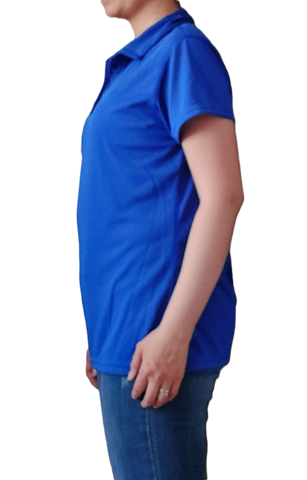 Playera Polo azul rey