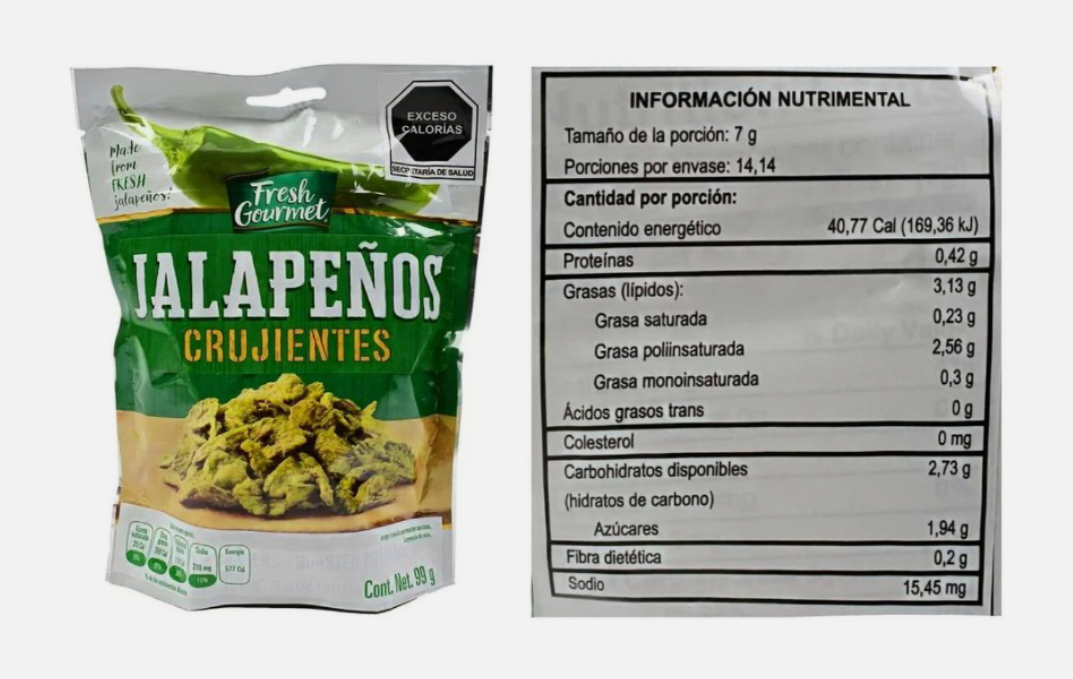 Jalapeños Crujientes - Snack