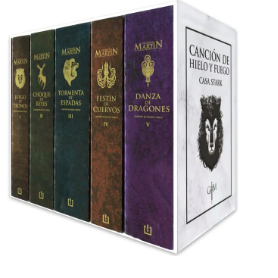 Juego de Tronos - Arte Casa Stark - R.R. Martin