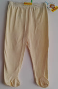 pantalón rayas, con pie, unisex