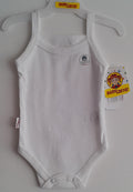Pañalero liso de tirantes para niña